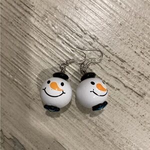 🎄Snowman Dangle Earrings
